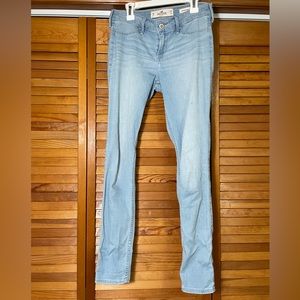 Hollister skinny jeggings light wash jeans